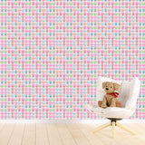 Papel de Parede Adesivo Menina Corujinhas