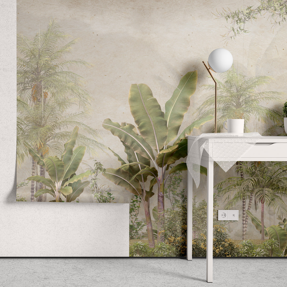 Papel de Parede Adesivo Floresta Tropical