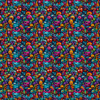 Papel de Parede Adesivo Grafismo Art 2