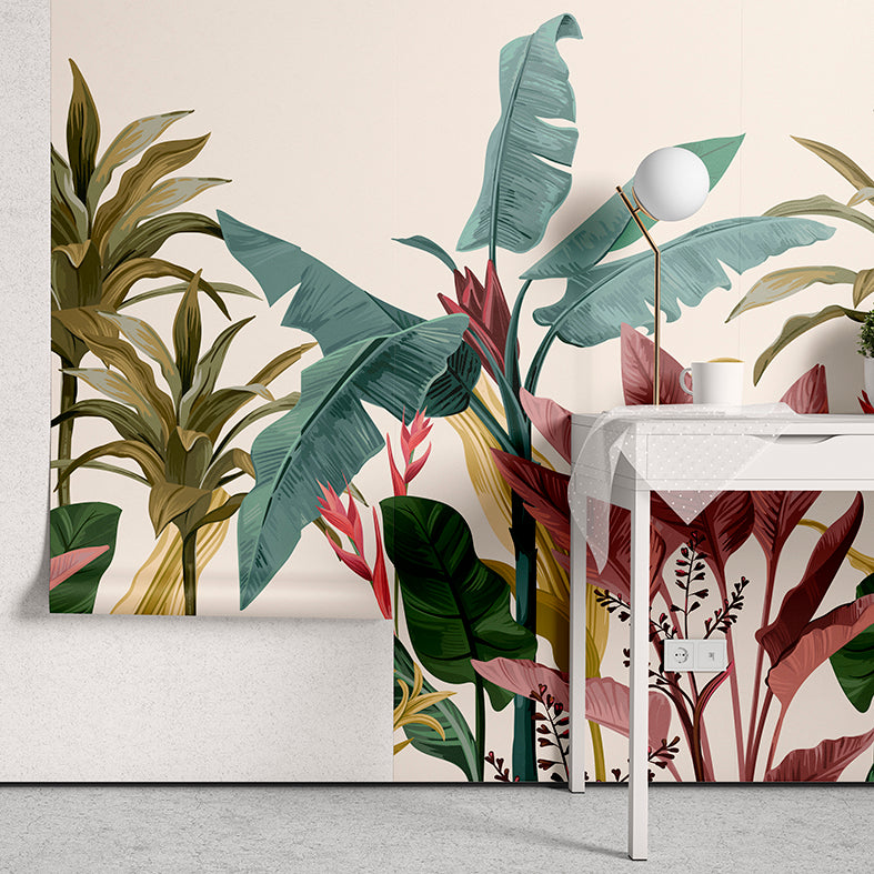 Papel de Parede - Folhagem Tropicana