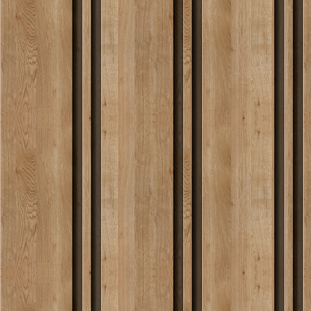 Papel de Parede Adesivo Madeira Rústico Ripado Decor 22