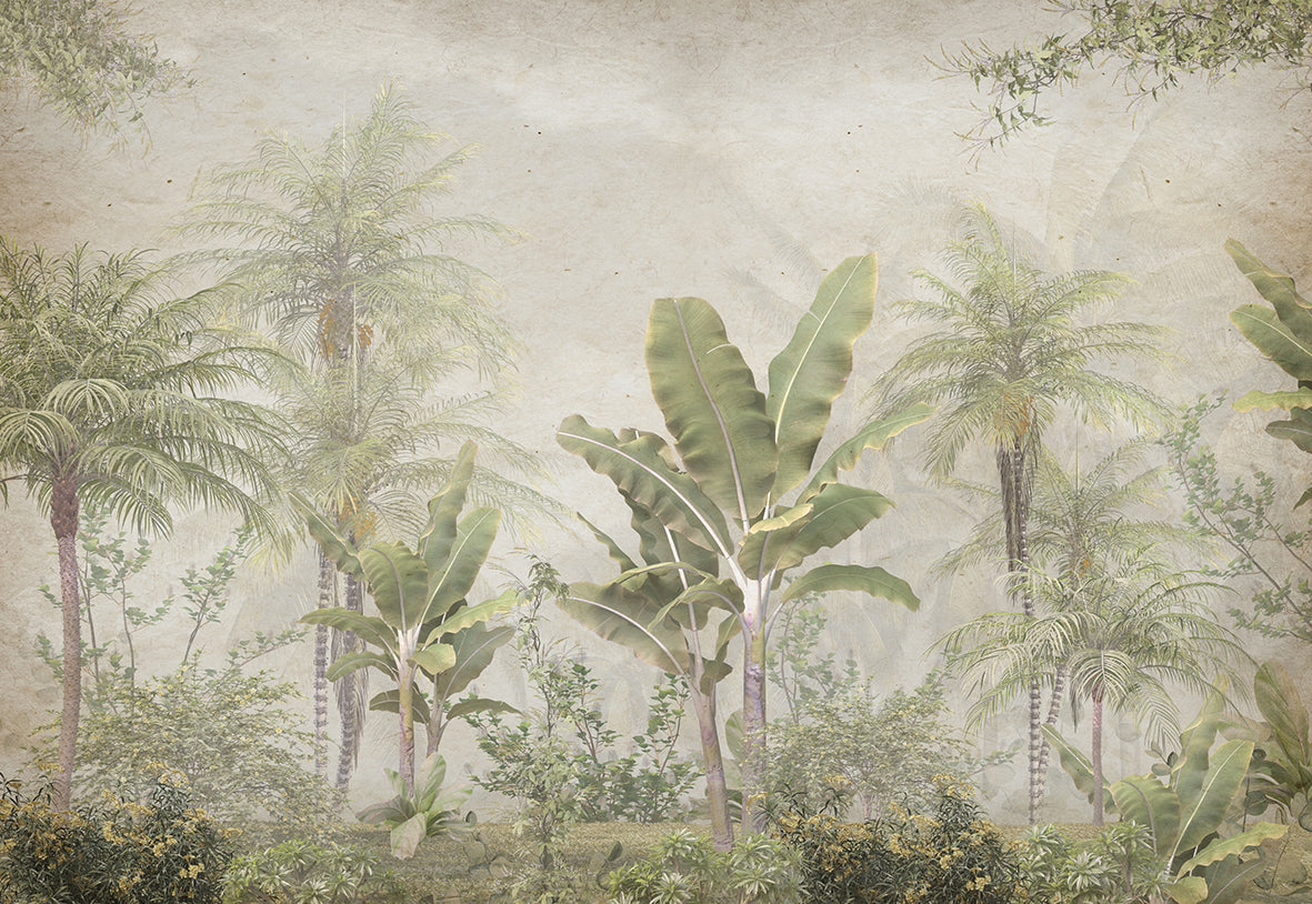Papel de Parede Adesivo Floresta Tropical