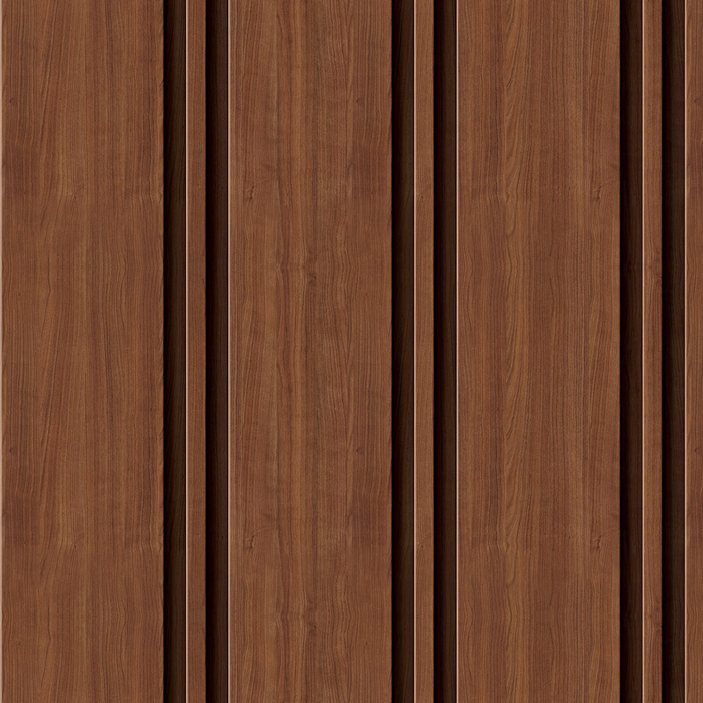 Papel de Parede Adesivo Madeira Rústico Ripado Decor 40