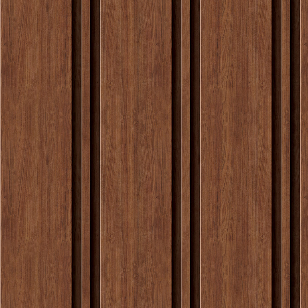 Papel de Parede Adesivo Madeira Rústico Ripado Decor 40