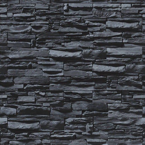 Papel De Parede Adesivo Pedras Rústicas Decor 11