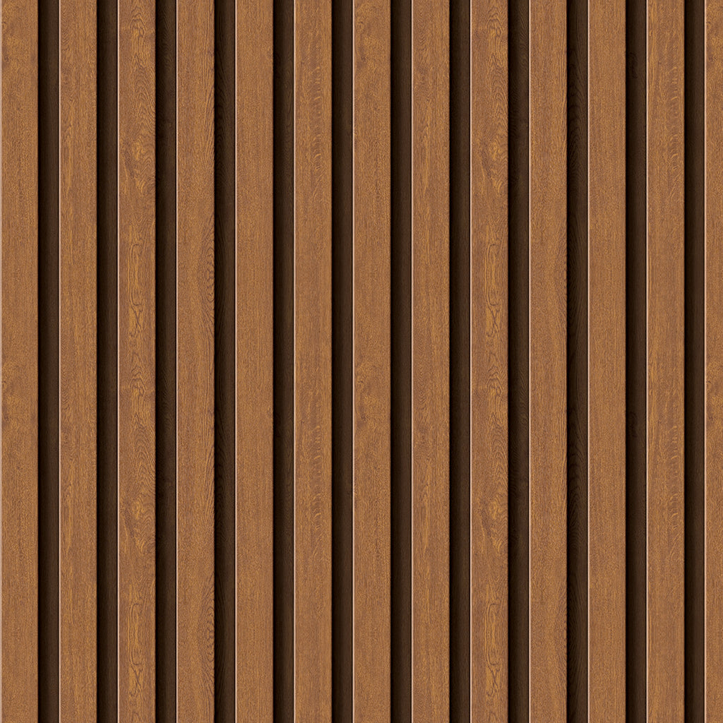 Papel de Parede Adesivo Madeira Rústico Ripado Decor 52