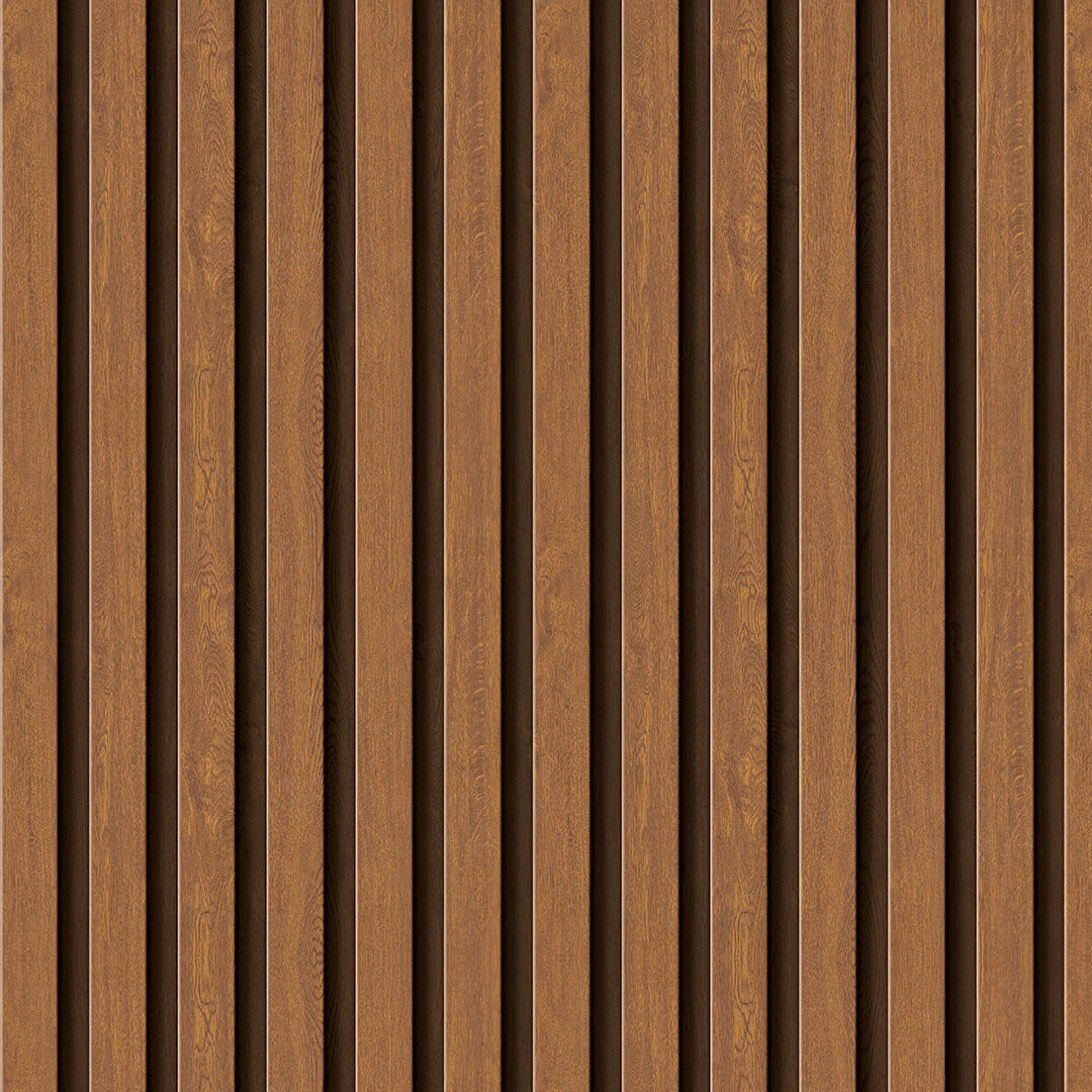 Papel de Parede Adesivo Madeira Rústico Ripado Decor 52