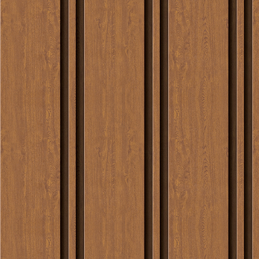 Papel de Parede Adesivo Madeira Rústico Ripado Decor 52
