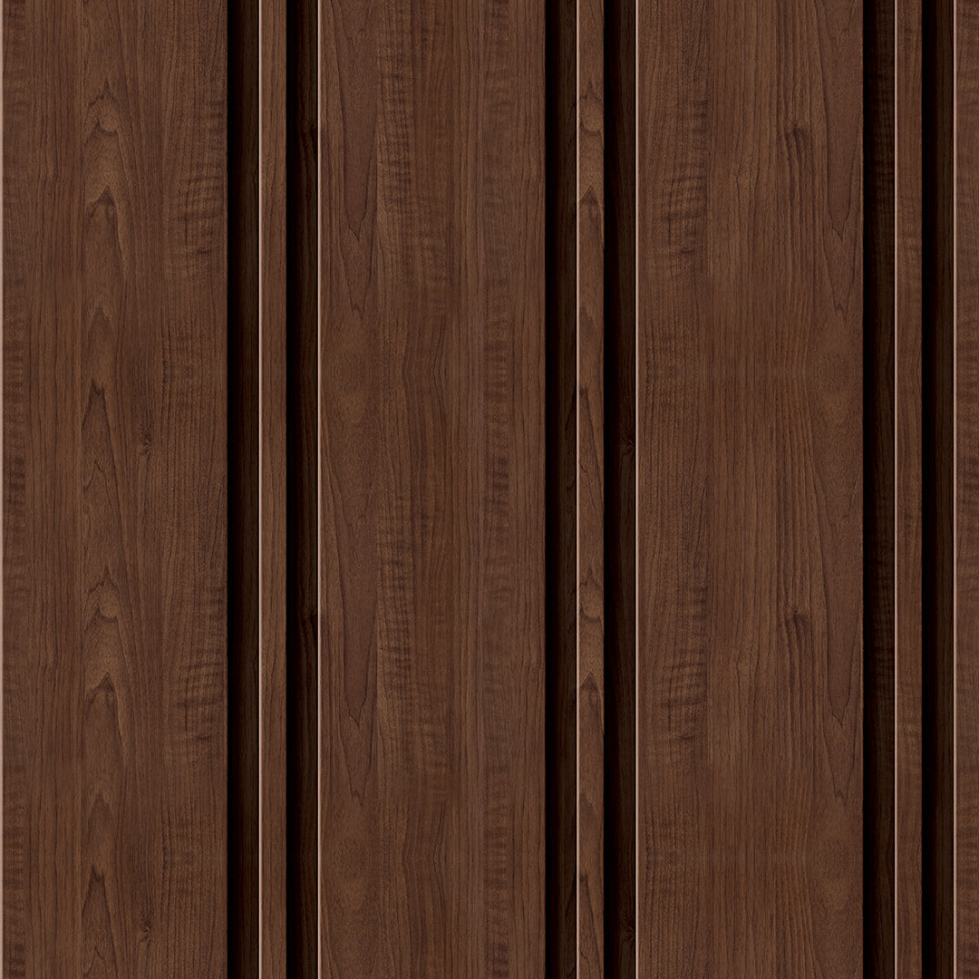 Papel de Parede Adesivo Madeira Rústico Ripado Decor 55