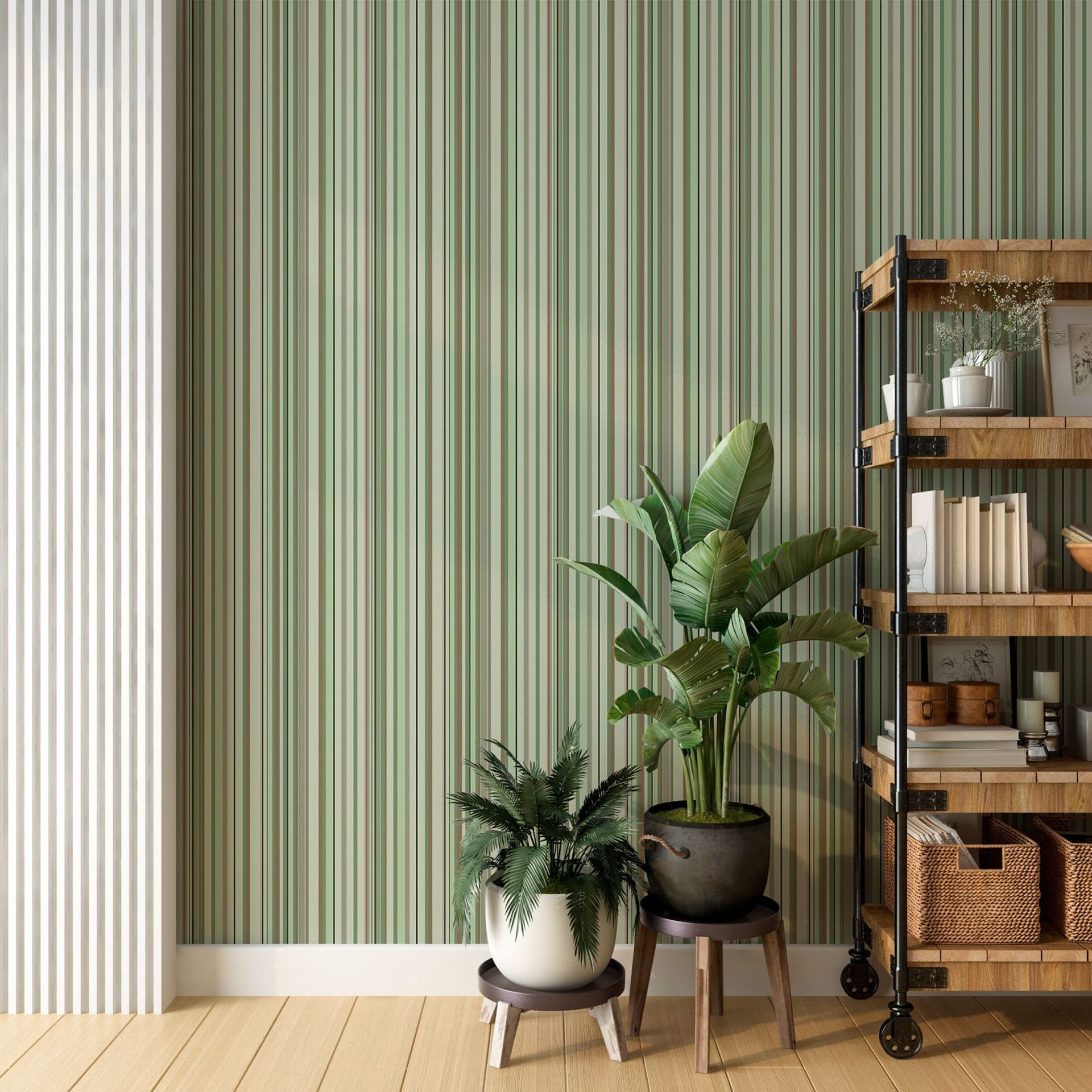Papel de Parede Adesivo Listrado Decor 111