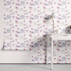 Papel de Parede Adesivo Menina Carruagem