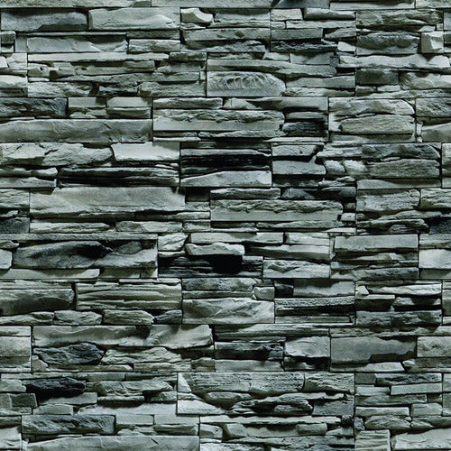 Papel De Parede Adesivo Pedras Rústicas Decor 10