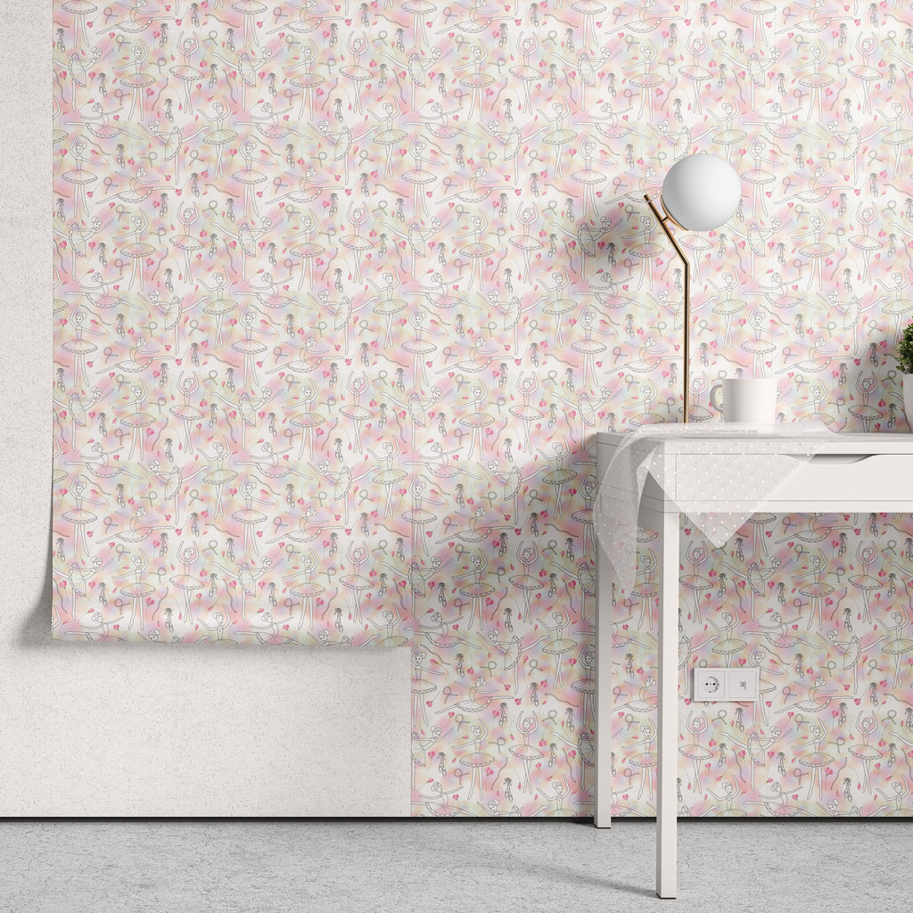 Papel de Parede Adesivo Menina Bailarina 3