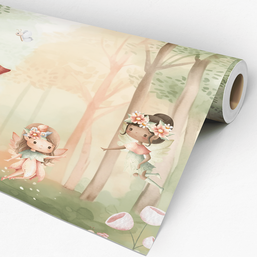 Papel de Parede - Infantil Fadas