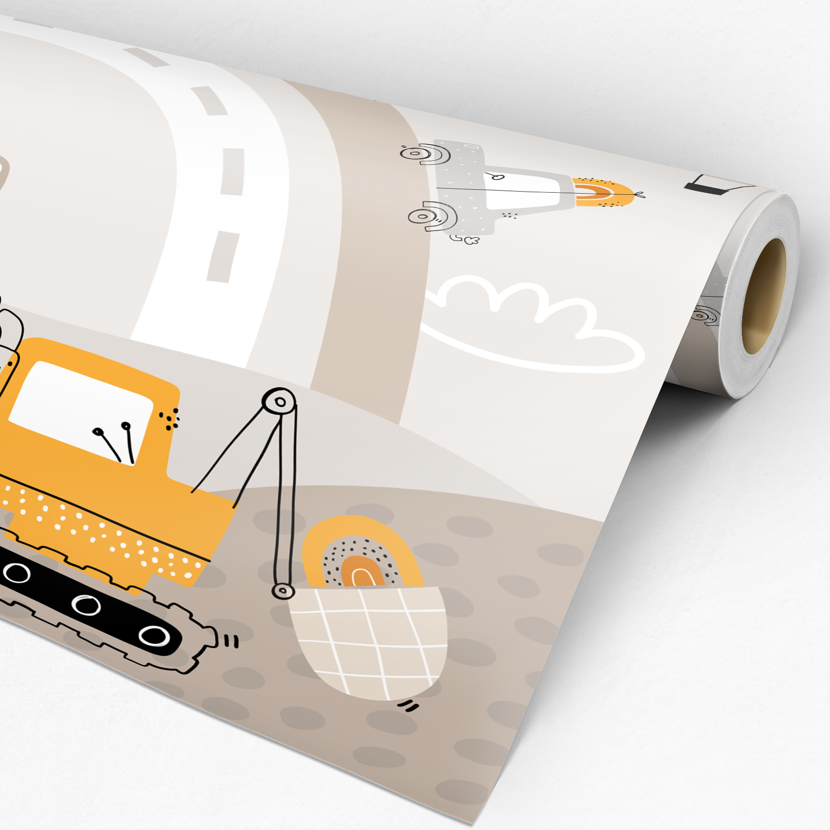 Papel de Parede - Infantil Construtor