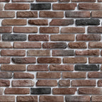 Papel De Parede Adesivo Tijolinho   21