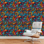 Papel de Parede Adesivo Grafismo Art 5
