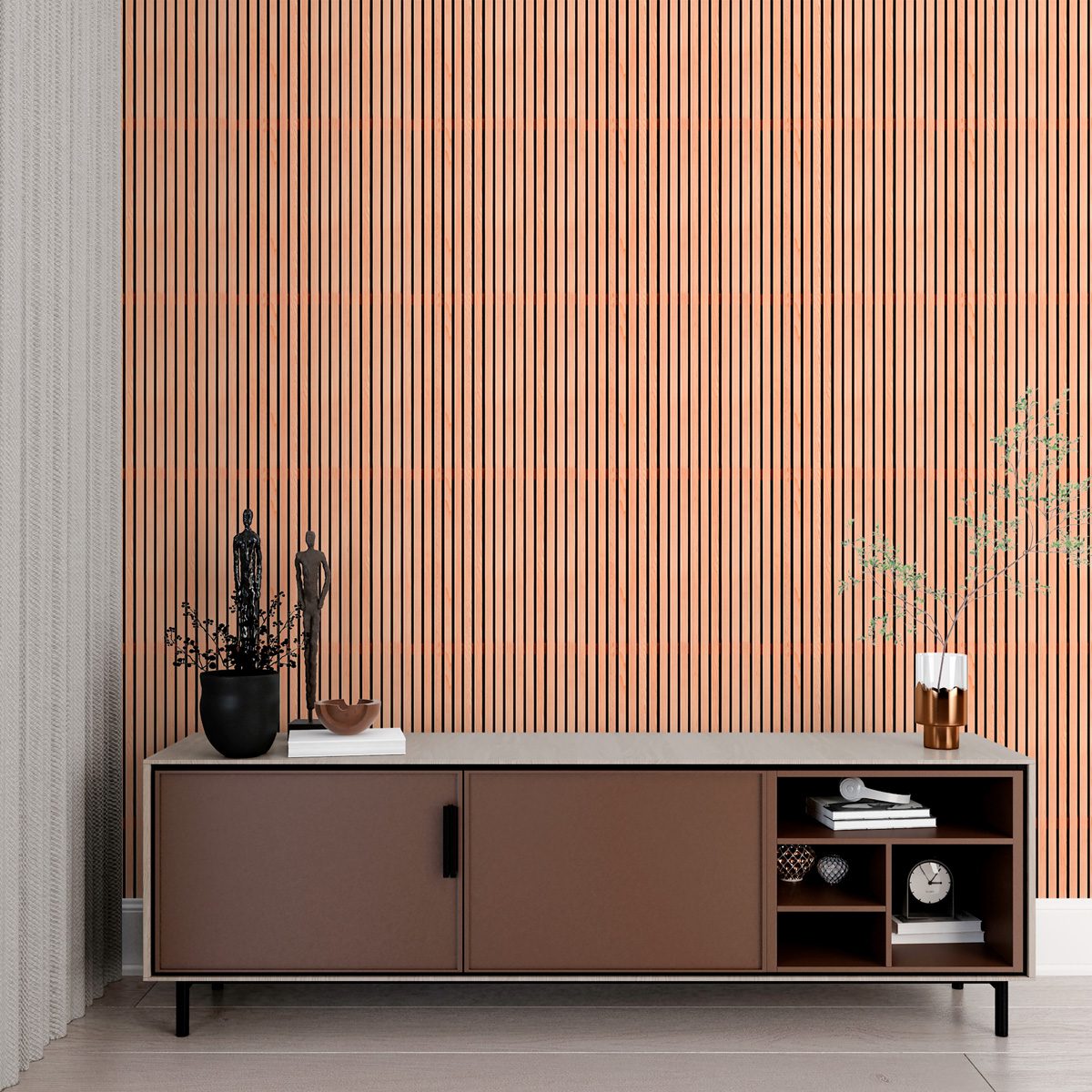 Papel de Parede Adesivo Industrial Madeira Decor 101