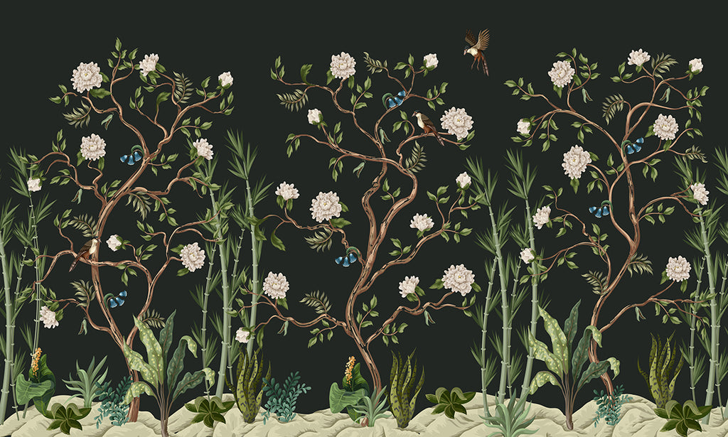 Papel de Parede - Jardim em Harmonia