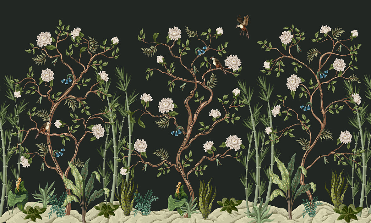 Papel de Parede - Jardim em Harmonia