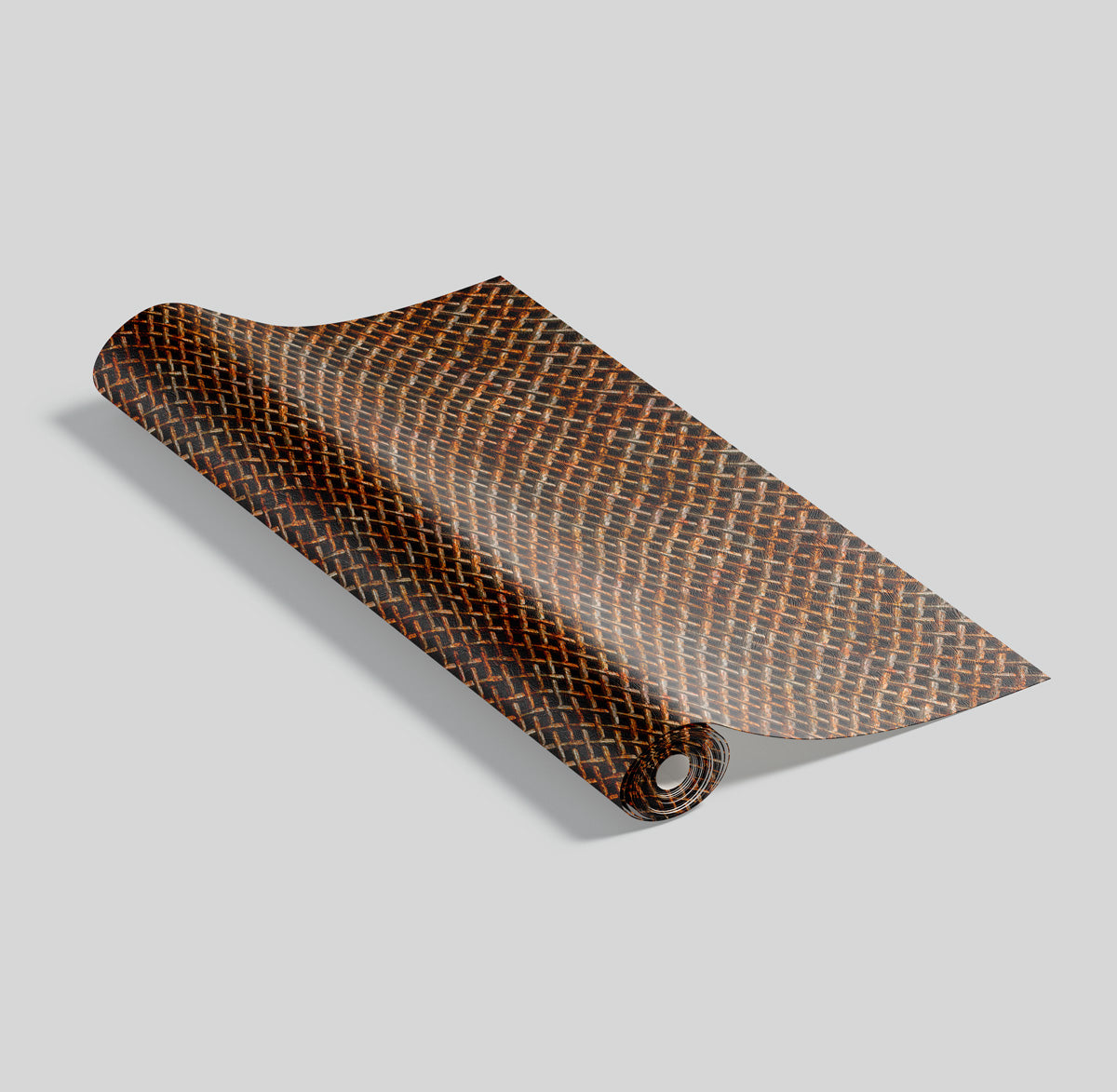 Papel de Parede Adesivo Industrial Telado Enferrujado Decor 108