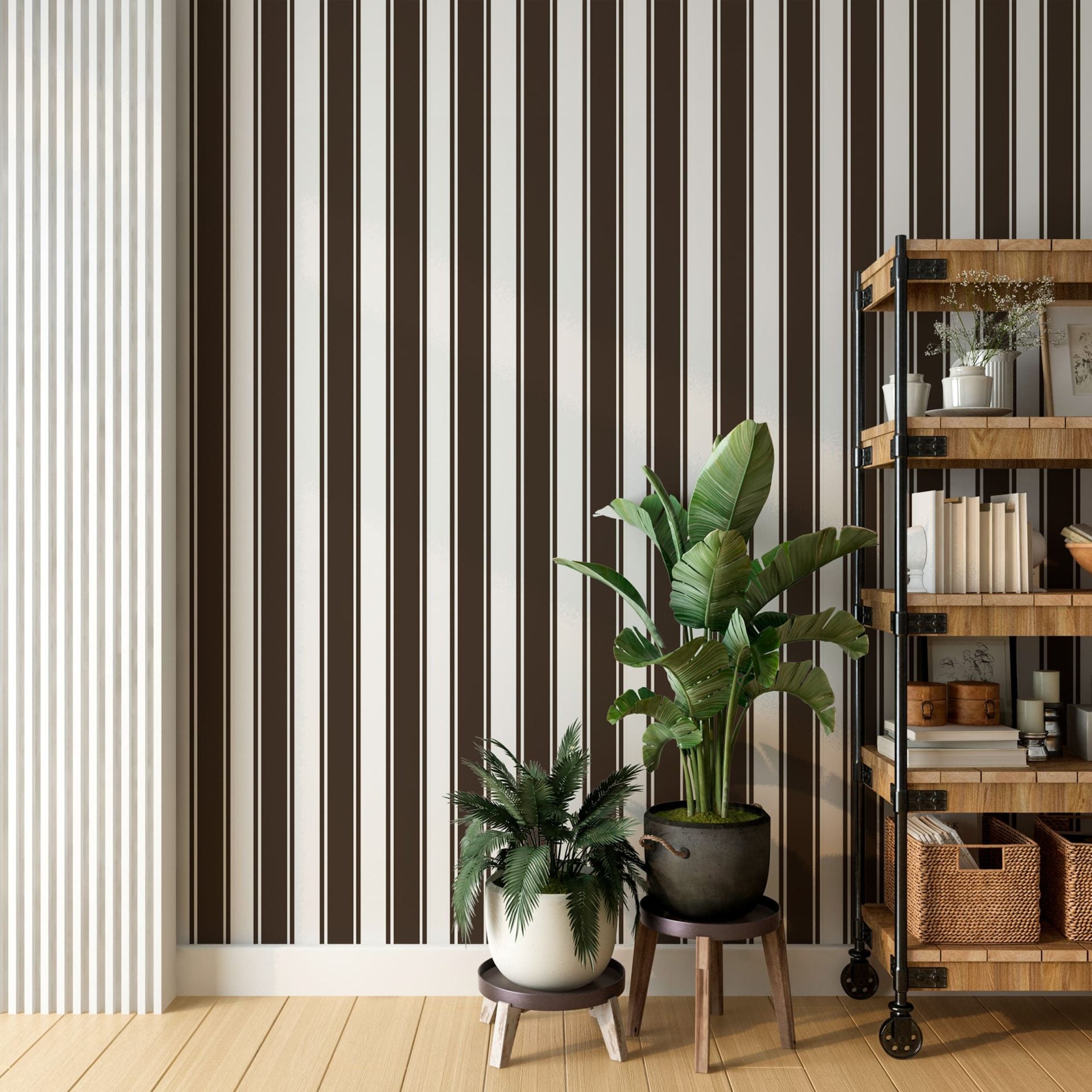 Papel de Parede Adesivo Listrado Decor 20