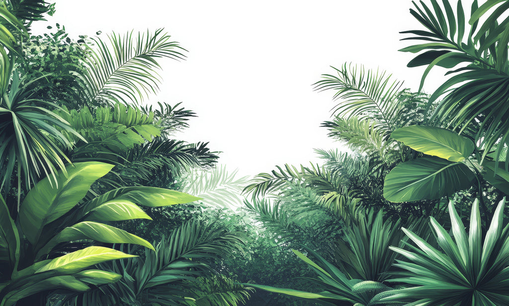 Papel de Parede - Verde Oculto