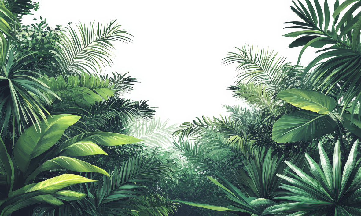 Papel de Parede - Verde Oculto