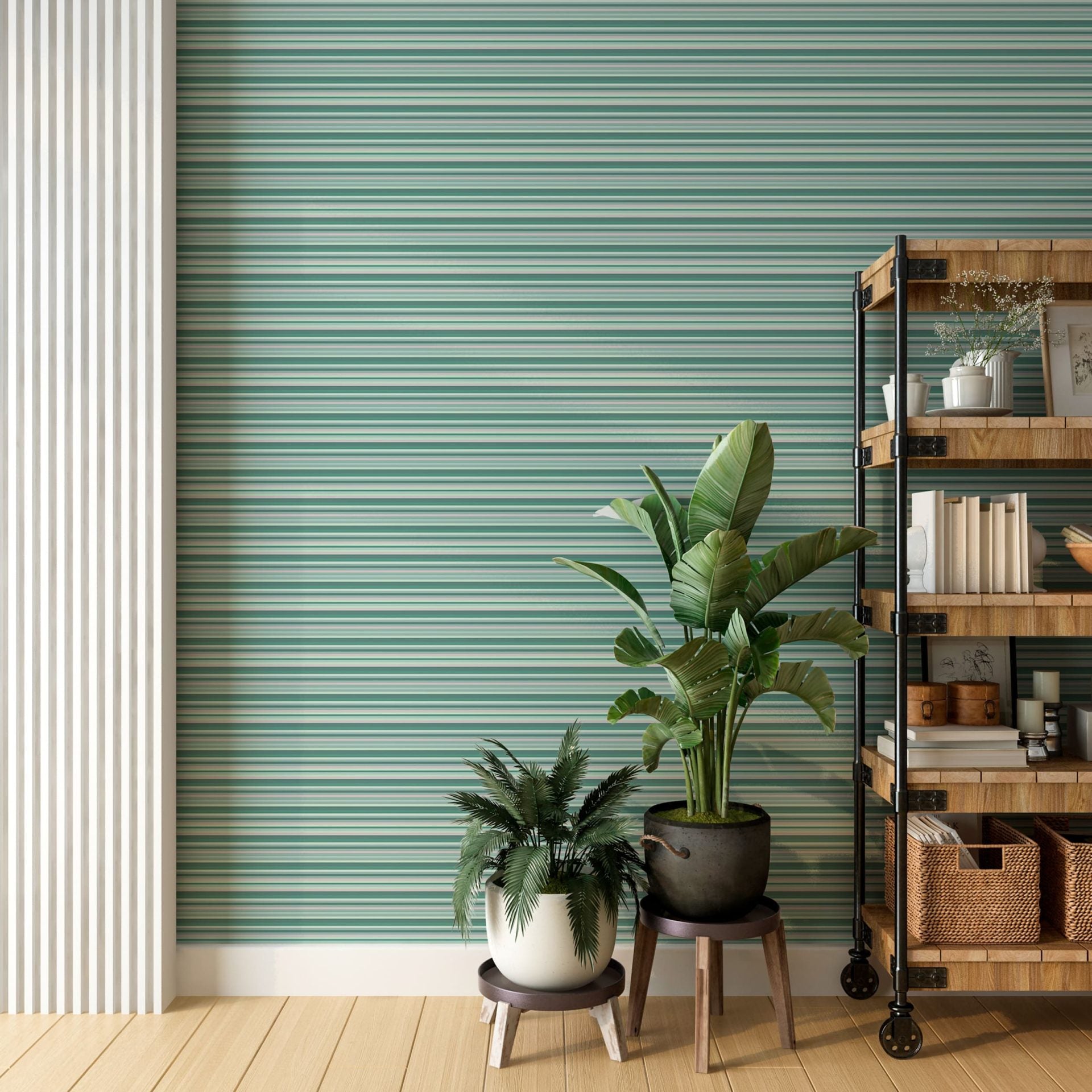 Papel de Parede Adesivo Listrado Decor 46