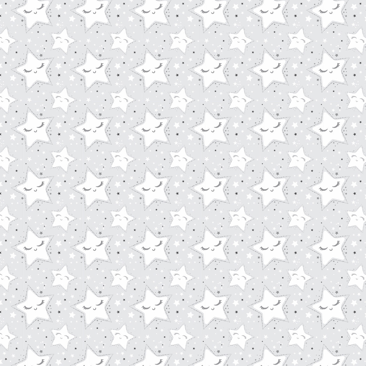 Papel de Parede Adesivo Menino Estrelas Encantadas