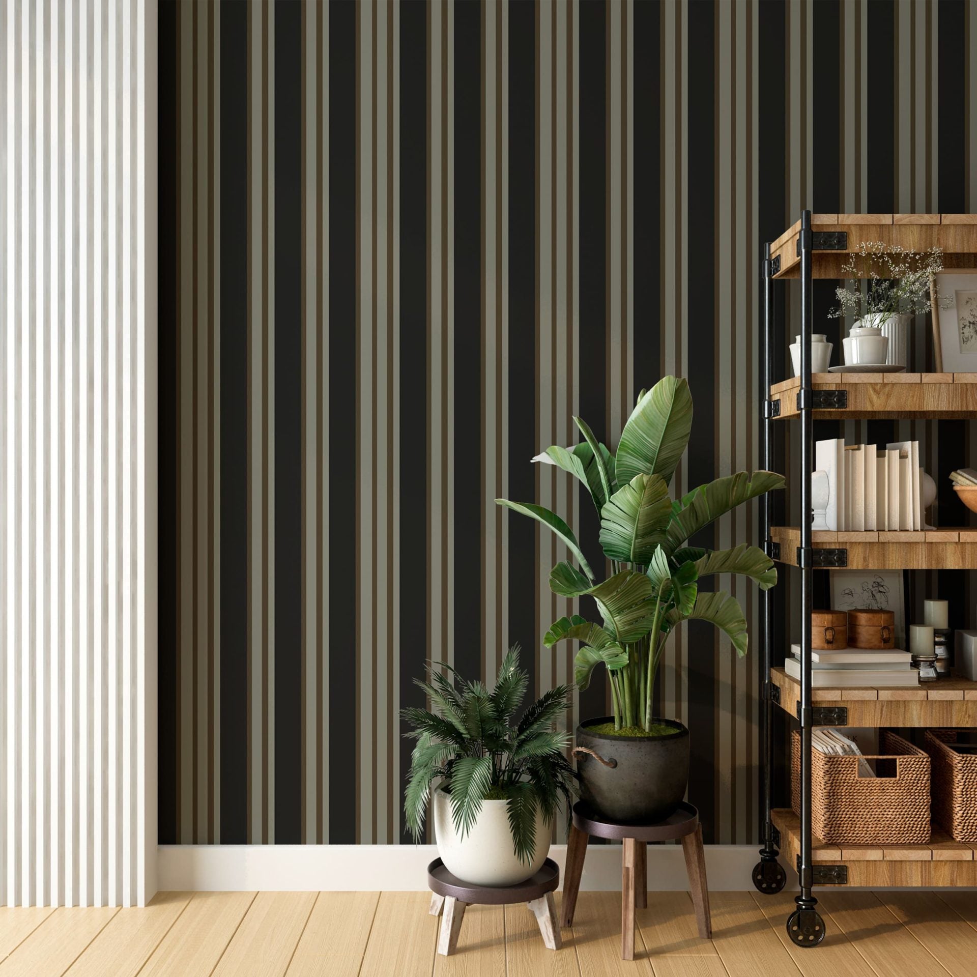 Papel de Parede Adesivo Listrado Decor 16