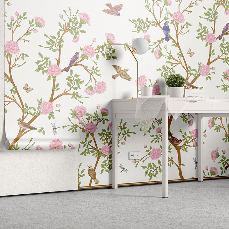 Papel de Parede - Jardim em Flor