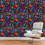Papel de Parede Adesivo Grafismo Art 9