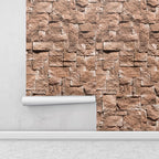 Papel De Parede Adesivo Pedras Rústicas Decor 19