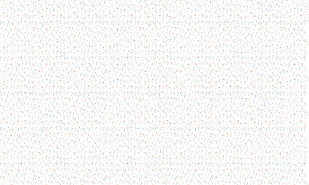 Papel de Parede - Floral Aquarela