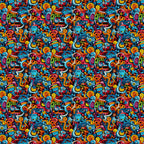 Papel de Parede Adesivo Grafismo Art 6