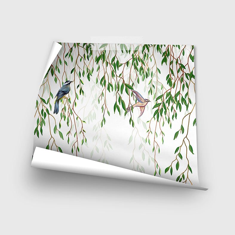 Papel de Parede - Oásis de Folhagens