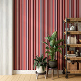 Papel de Parede Adesivo Listrado Decor 12