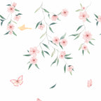 Papel de Parede - Sonho Floral em Aquarela