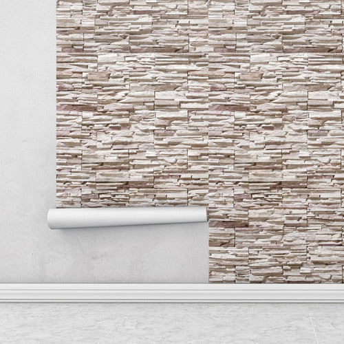 Papel De Parede Adesivo Pedras Rústicas Decor 04