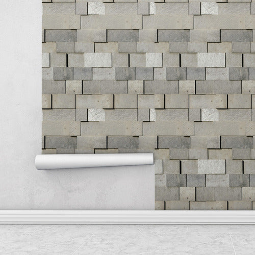 Papel De Parede Adesivo Pedras Rústicas Decor 23
