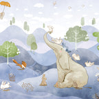 Papel de Parede - Floresta dos Bichinhos