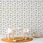 Papel de Parede Adesivo Menino Cantinho das Ovelhinhas Sonhadoras
