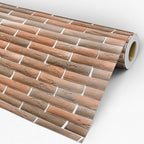 Papel De Parede Adesivo Tijolinho   08