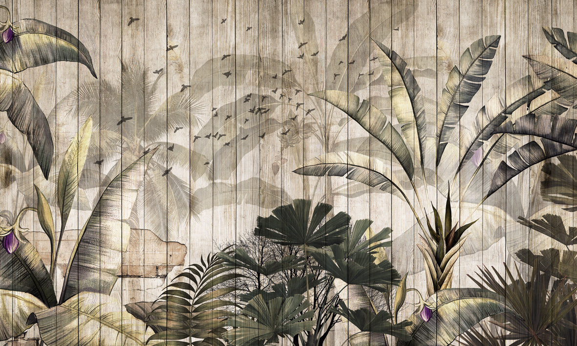 Papel de Parede - Floresta de Encantos