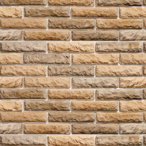 Papel De Parede Adesivo Tijolinho   11
