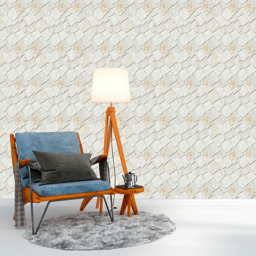 Papel De Parede Adesivo Pedras Rústicas Decor 30