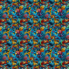 Papel de Parede Adesivo Grafismo Art 7