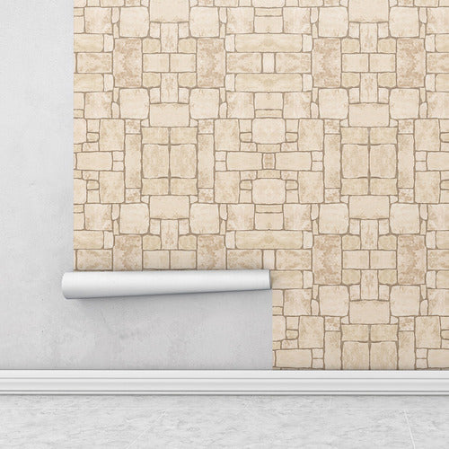 Papel De Parede Adesivo Pedras Rústicas Decor 31