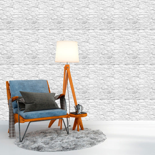 Papel De Parede Adesivo Pedras Rústicas Decor 01